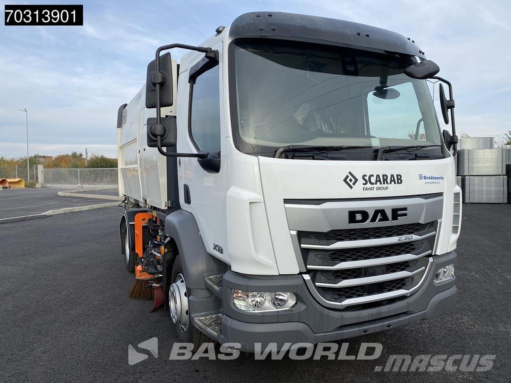 DAF XB 230 4X2 NEW! Scarab 6.35m3 Sweeper 3 Brushes Au Zametací vozy