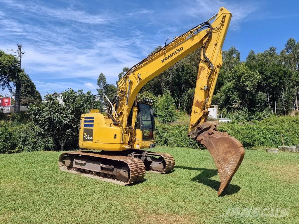 Komatsu PC 138 US-10 Rupsgraafmachines