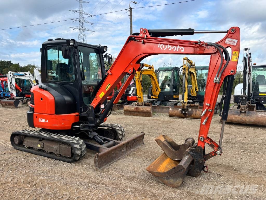Kubota U36-4 Minigraafmachines < 7t