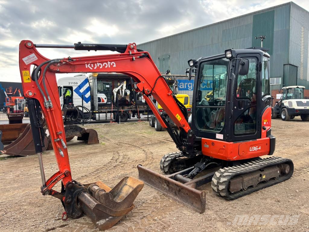 Kubota U36-4 Minigraafmachines < 7t