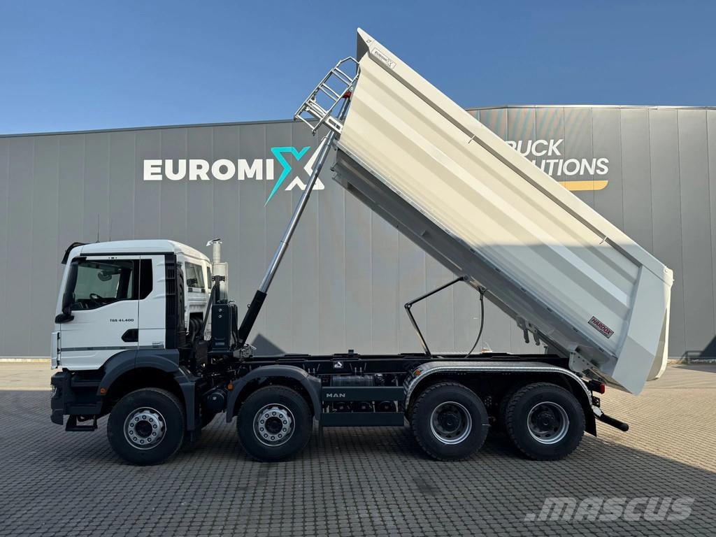 MAN TGS 41.400 MAN TGS 41.400 8x4 Euro 2 EuromixMTP 20 Savivarčių priekabų vilkikai