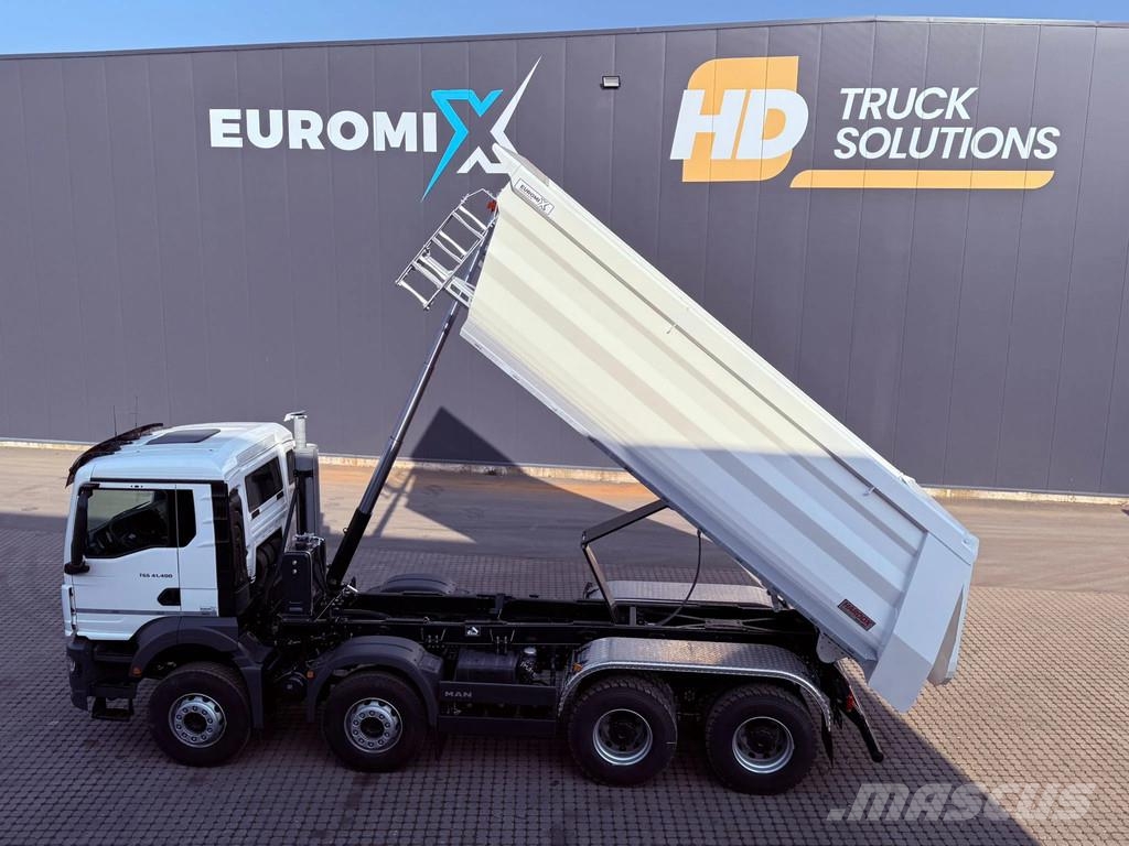 MAN TGS 41.400 MAN TGS 41.400 8x4 Euro 2 EuromixMTP 20 Savivarčių priekabų vilkikai