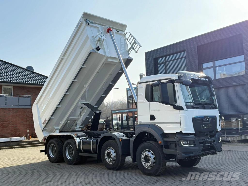 MAN TGS 41.400 MAN TGS 41.400 8x4 Euro 2 EuromixMTP 20 Savivarčių priekabų vilkikai
