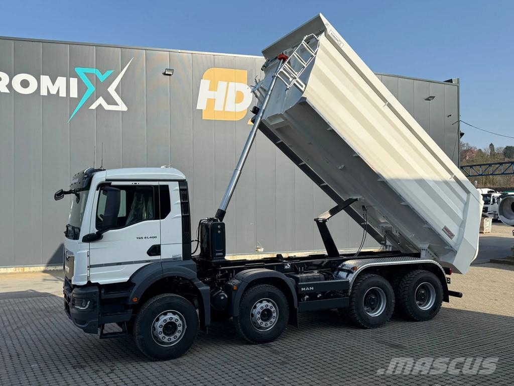 MAN TGS 41.400 MAN TGS 41.400 8x4 Euro 2 EuromixMTP 20 Savivarčių priekabų vilkikai