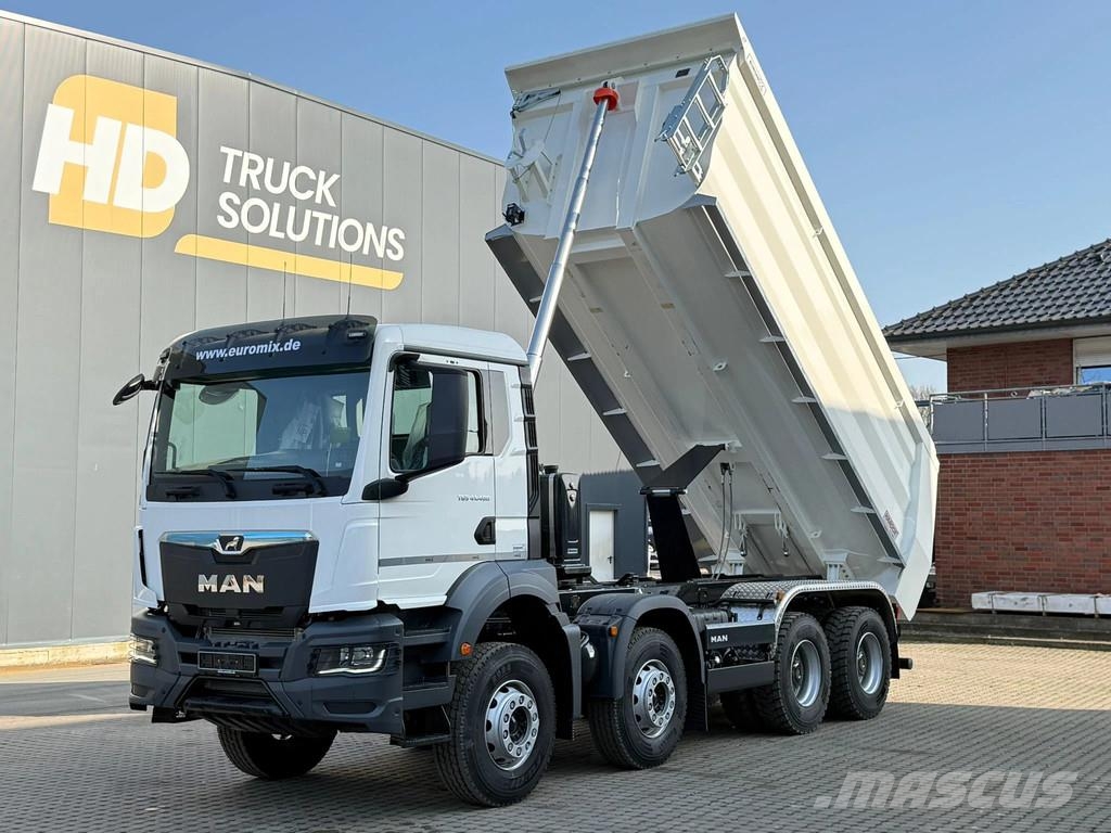 MAN TGS 41.400 MAN TGS 41.400 8x4 Euro 2 EuromixMTP 20 Savivarčių priekabų vilkikai