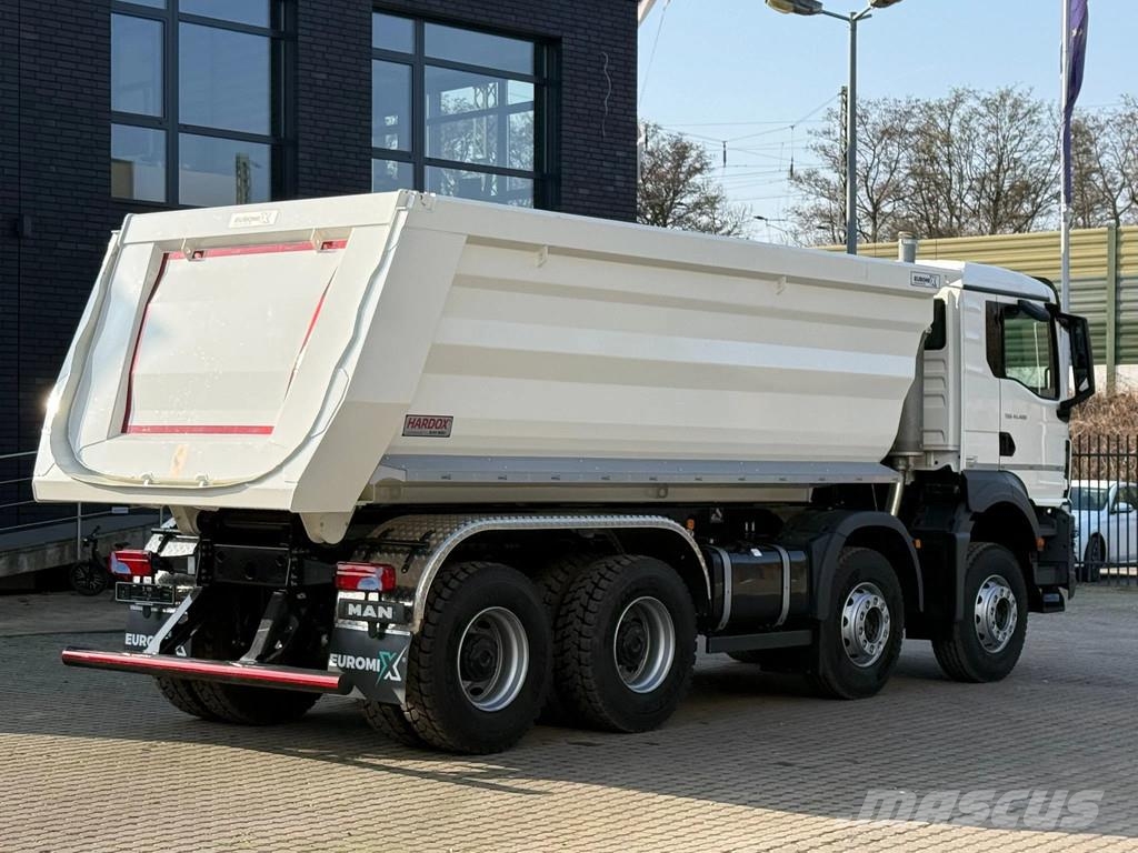 MAN TGS 41.400 MAN TGS 41.400 8x4 Euro 2 EuromixMTP 20 Savivarčių priekabų vilkikai