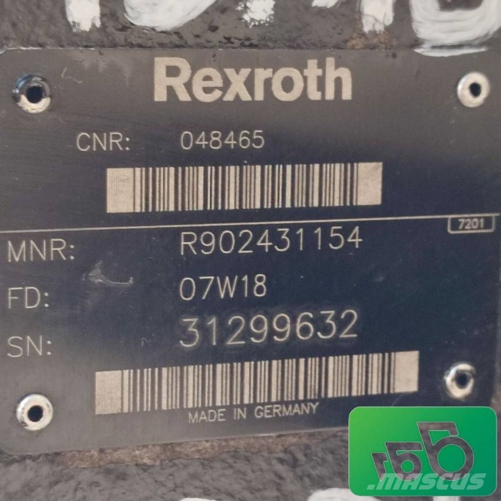 Merlo P 40.16 Pump A10VO45DFR1/52L R902431154 Rexroth 04 섀시 및 서스펜션