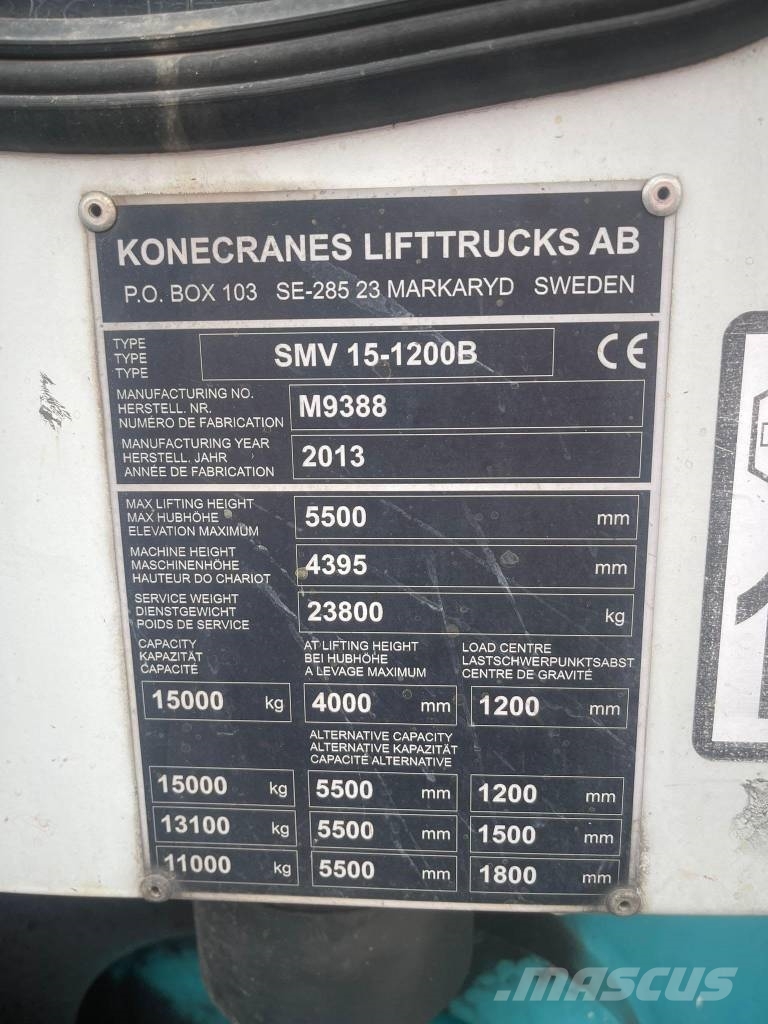 SMV 15-1200B Diesel forklifts