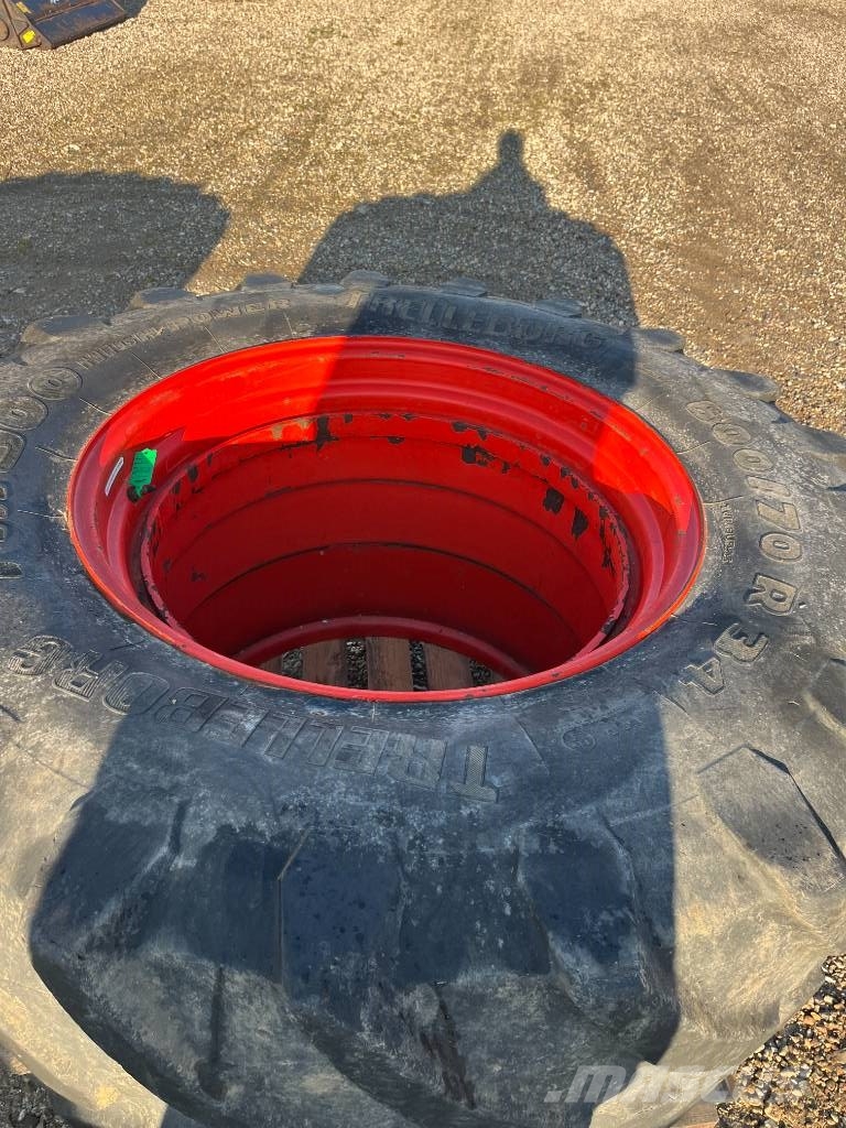 Trelleborg 600/70R34 Hjul, Dæk og Fælge