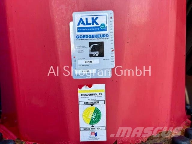 Volvo FH 500 8x4 / HMF 5020 K6 + Fly Jip K5 Funk / Eu6 Tovornjaki z žerjavom