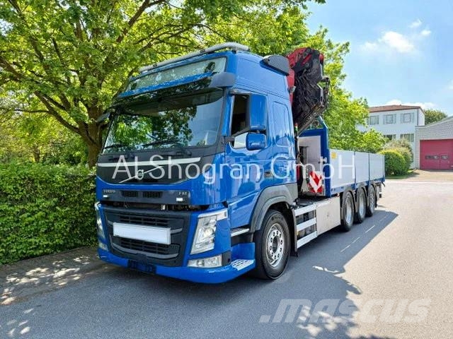 Volvo FH 500 8x4 / HMF 5020 K6 + Fly Jip K5 Funk / Eu6 Tovornjaki z žerjavom