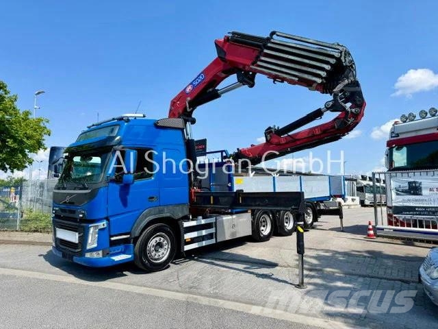 Volvo FH 500 8x4 / HMF 5020 K6 + Fly Jip K5 Funk / Eu6 Tovornjaki z žerjavom