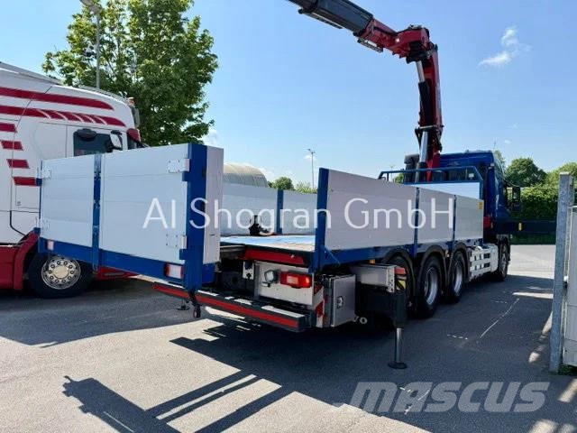 Volvo FH 500 8x4 / HMF 5020 K6 + Fly Jip K5 Funk / Eu6 Tovornjaki z žerjavom