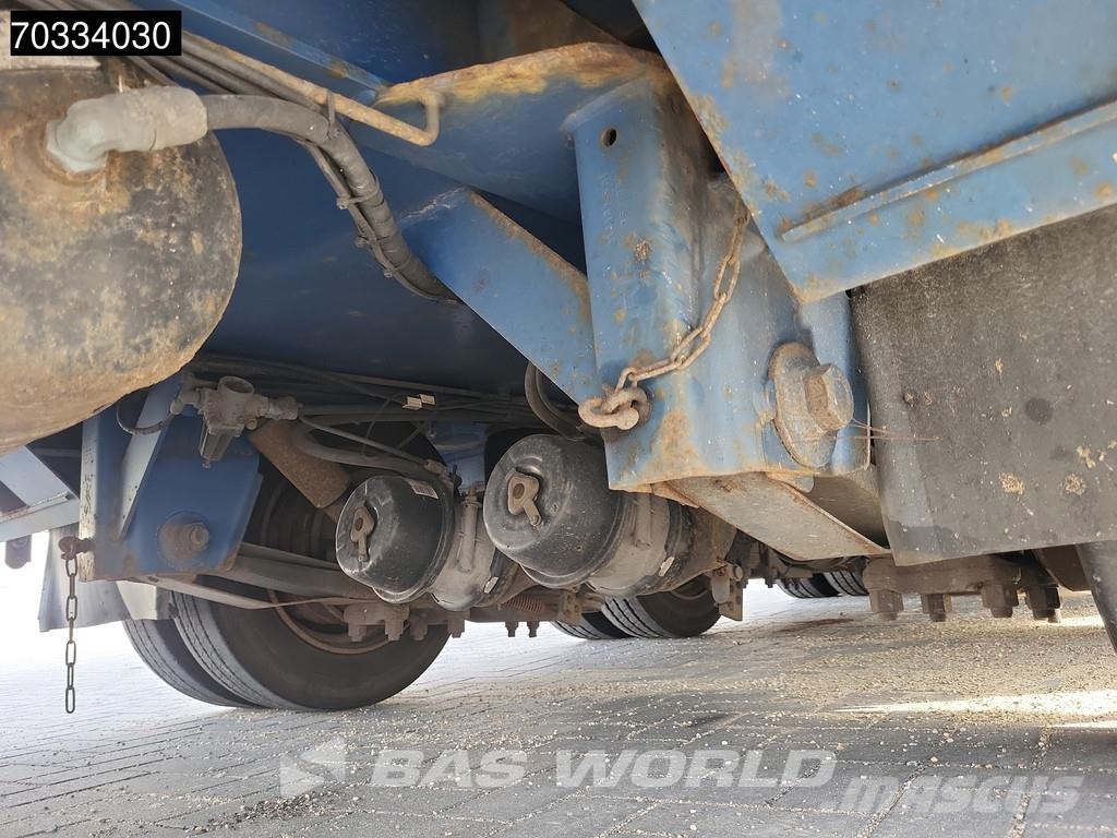 Dinkel DSATMV 50000 Extendable Hydr. 2x Steering Axle Nisko-utovarne poluprikolice
