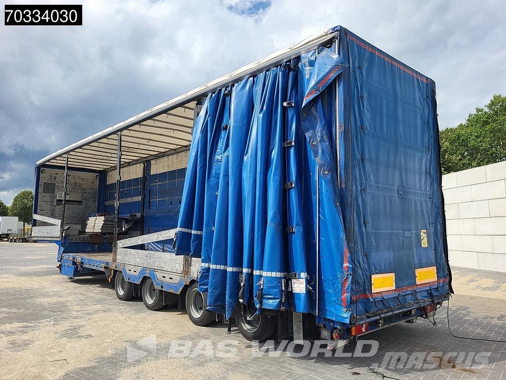 Dinkel DSATMV 50000 Extendable Hydr. 2x Steering Axle Nisko-utovarne poluprikolice
