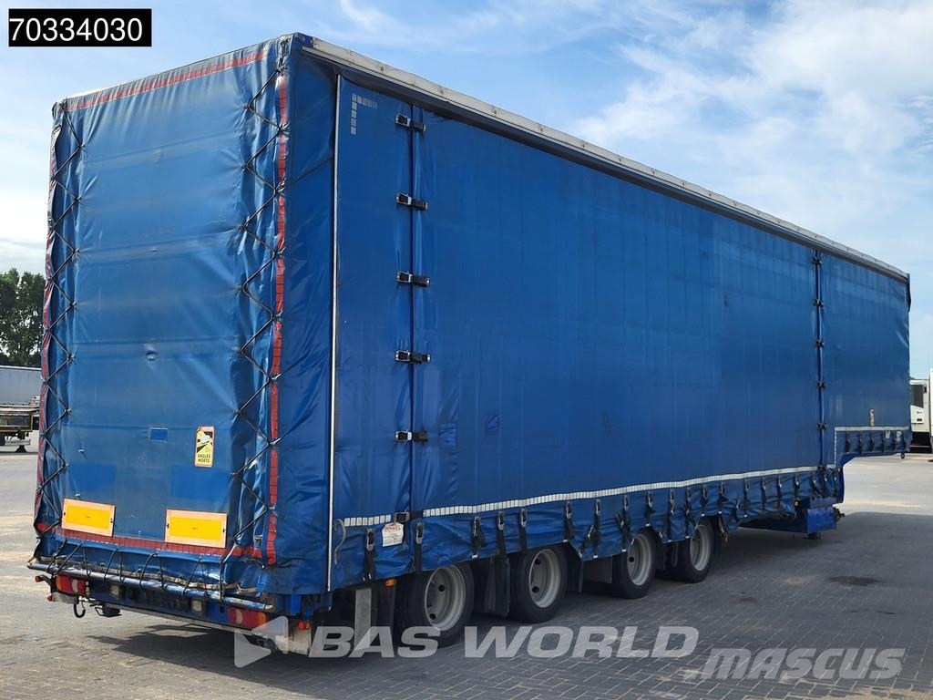 Dinkel DSATMV 50000 Extendable Hydr. 2x Steering Axle Nisko-utovarne poluprikolice