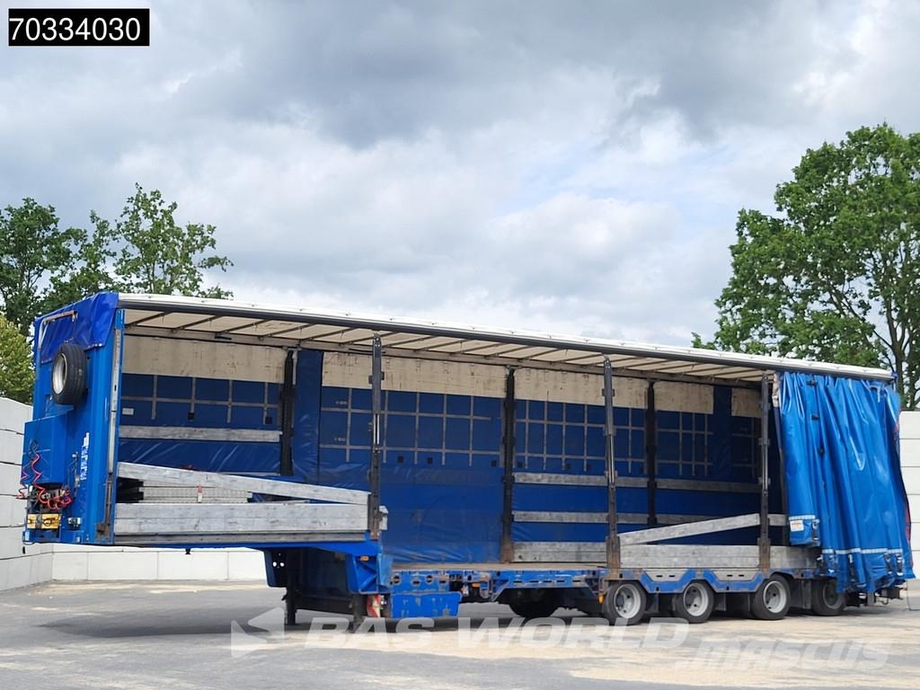Dinkel DSATMV 50000 Extendable Hydr. 2x Steering Axle Nisko-utovarne poluprikolice