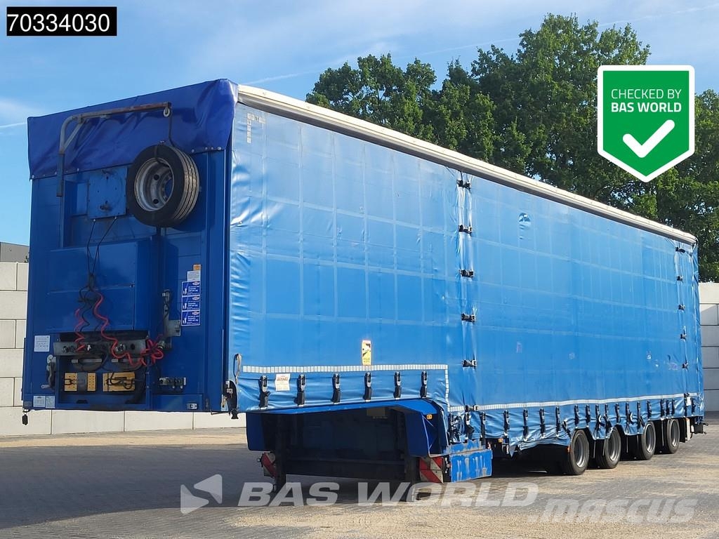 Dinkel DSATMV 50000 Extendable Hydr. 2x Steering Axle Nisko-utovarne poluprikolice