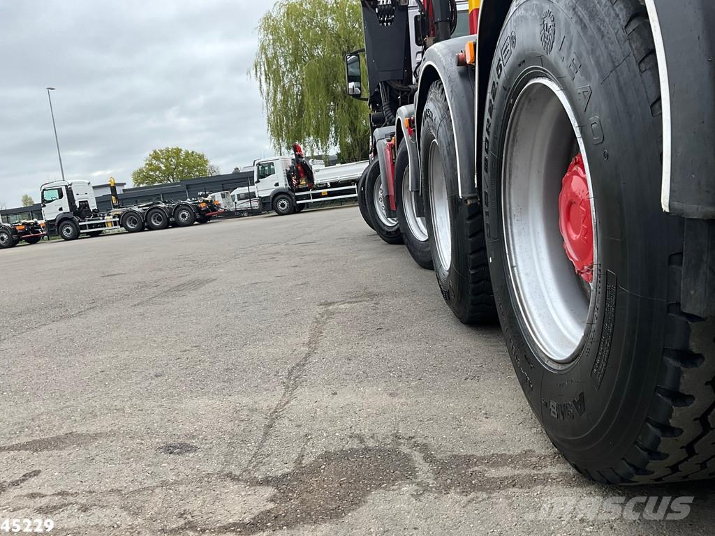 MAN TGS 41.440 10x4 Euro 6 Palfinger 17 Tonmeter Z-kra Koukkulava kuorma-autot