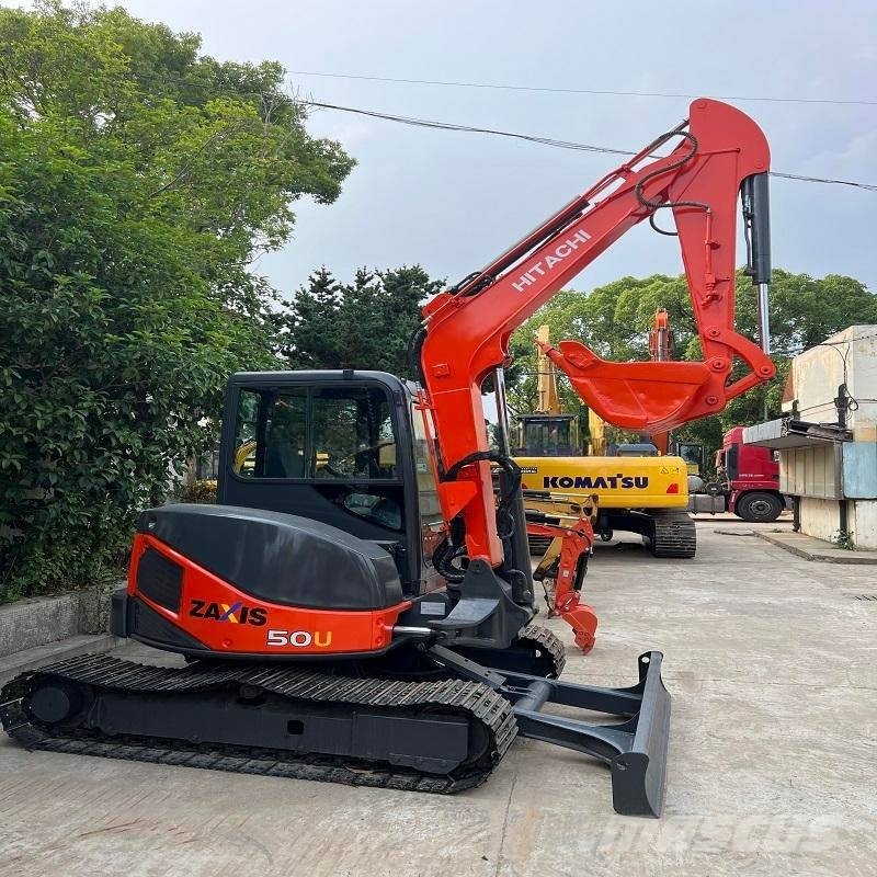 Hitachi ZX 50 U حفارات صغيرة أقل من 7 طن (حفارات صغيرة)