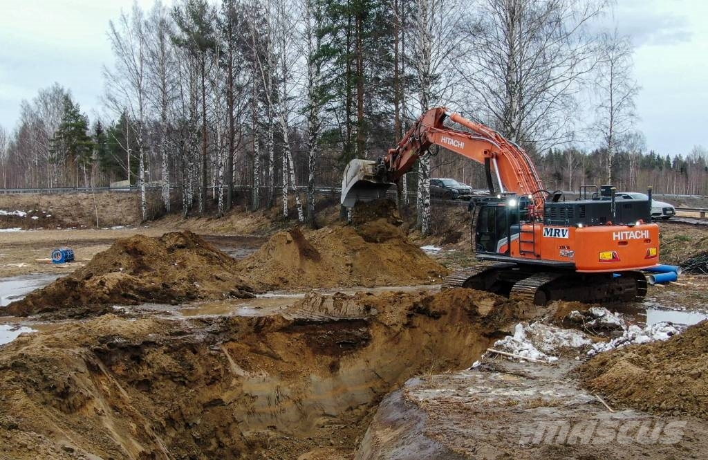 Hitachi ZX490 - 530LCH حفارات زحافة