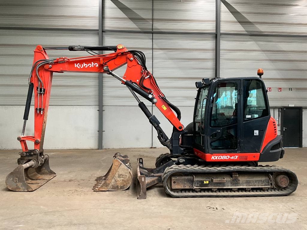 Kubota KX 080-4 A Midi excavators  7t - 12t