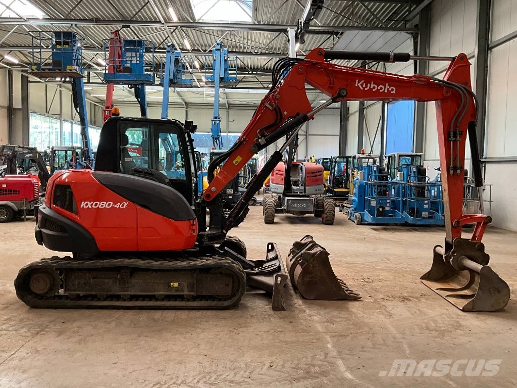 Kubota KX 080-4 A Midi excavators  7t - 12t