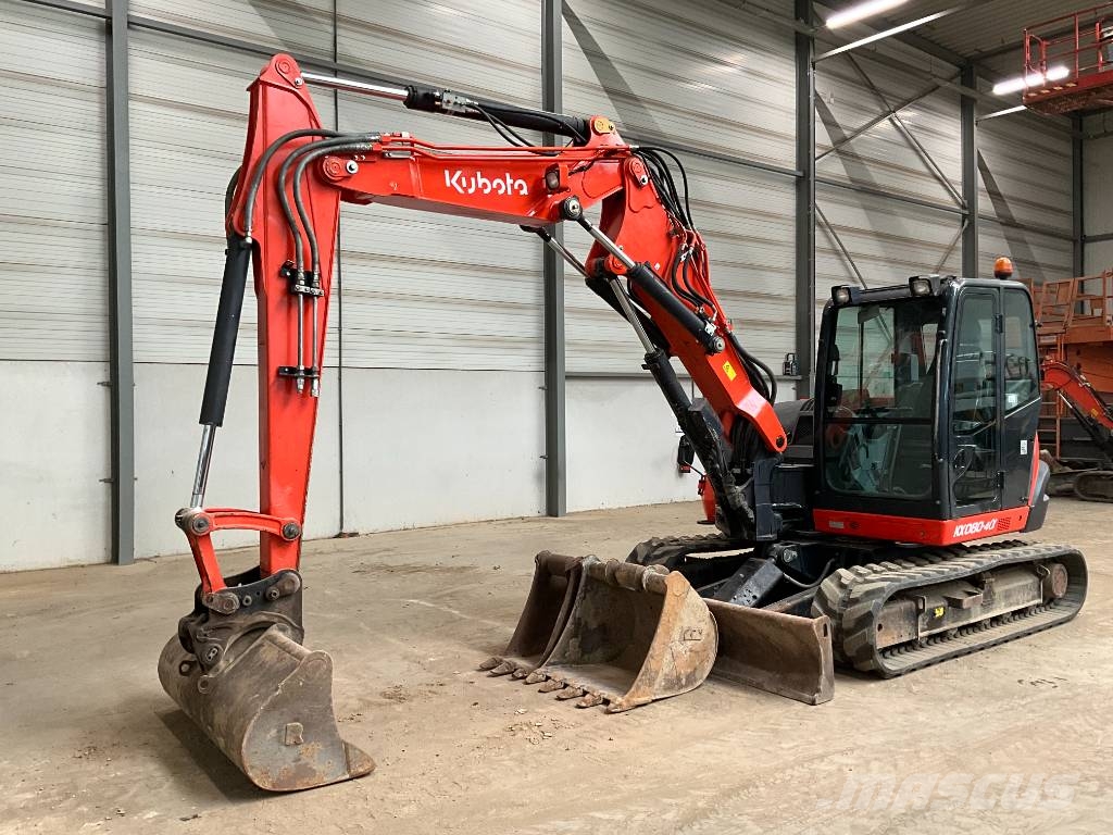 Kubota KX 080-4 A Midi excavators  7t - 12t