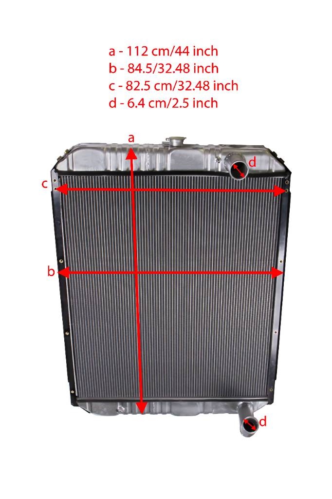 Hyundai Water Radiator 11N8-47160 Radiatoriai