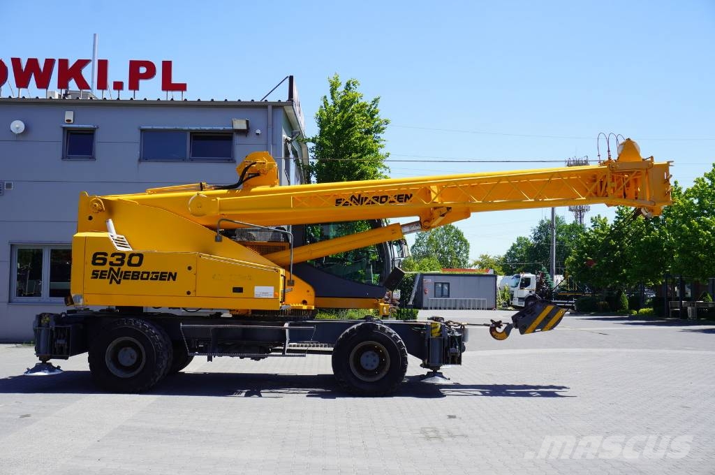 Sennebogen 630 rough terrain crane / Range 30m / Lift.cap 30t Grues tout terrain