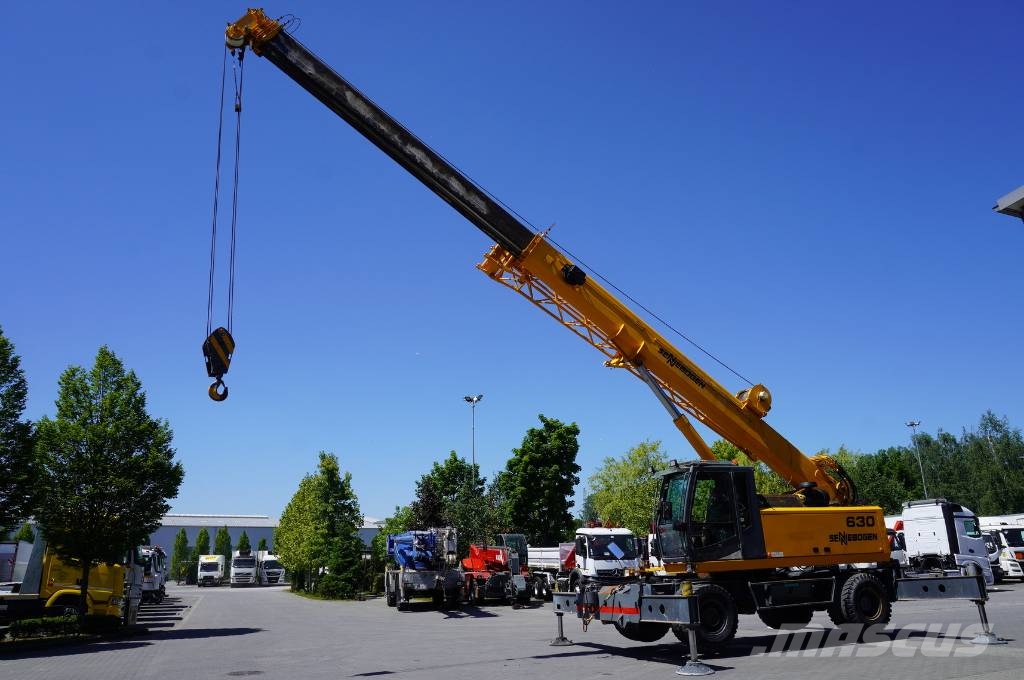 Sennebogen 630 rough terrain crane / Range 30m / Lift.cap 30t Grues tout terrain