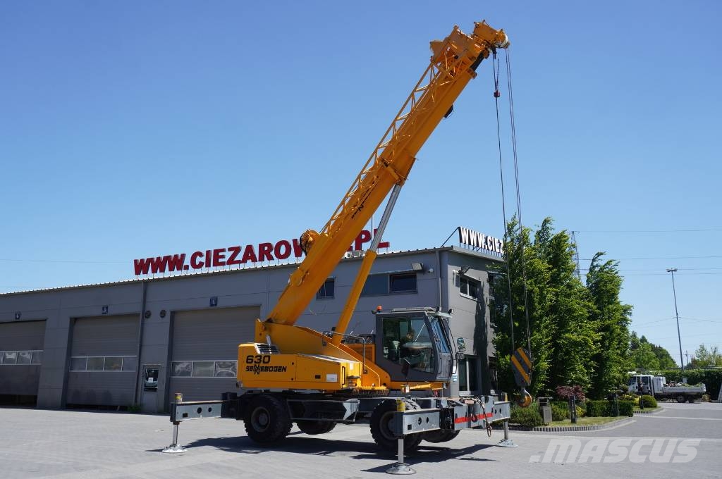 Sennebogen 630 rough terrain crane / Range 30m / Lift.cap 30t Grues tout terrain
