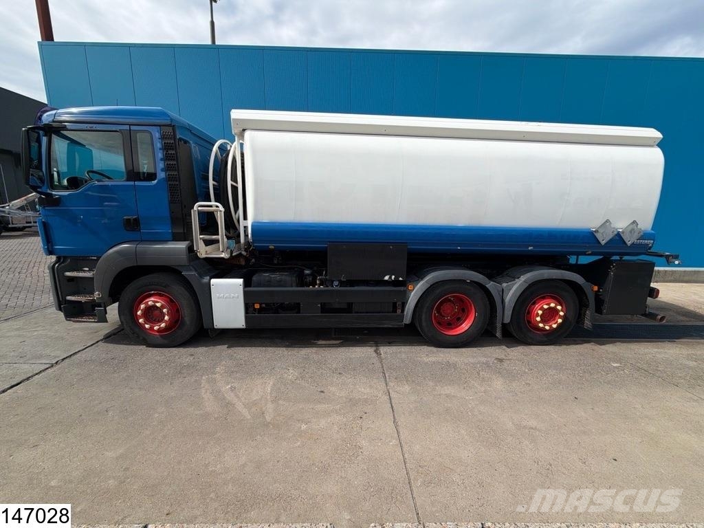 MAN TGS 26 320 6x2, EURO 5, ADR, 20.570 Liter, 4 Comp Cisterna