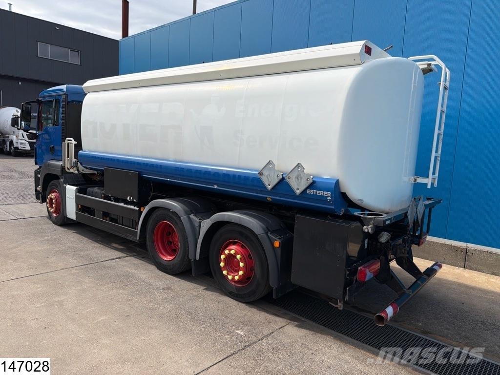 MAN TGS 26 320 6x2, EURO 5, ADR, 20.570 Liter, 4 Comp Cisterna
