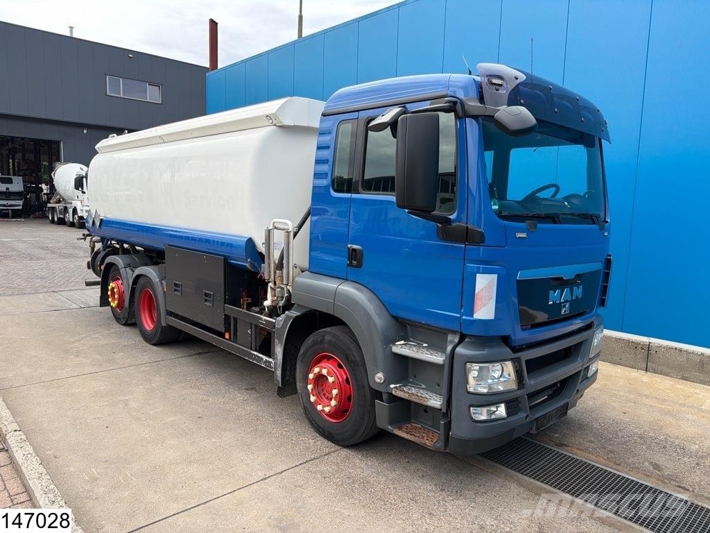 MAN TGS 26 320 6x2, EURO 5, ADR, 20.570 Liter, 4 Comp Cisterna