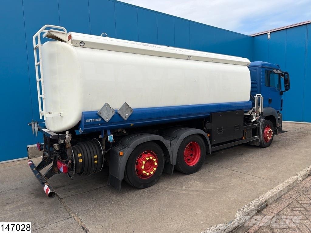 MAN TGS 26 320 6x2, EURO 5, ADR, 20.570 Liter, 4 Comp Cisterna