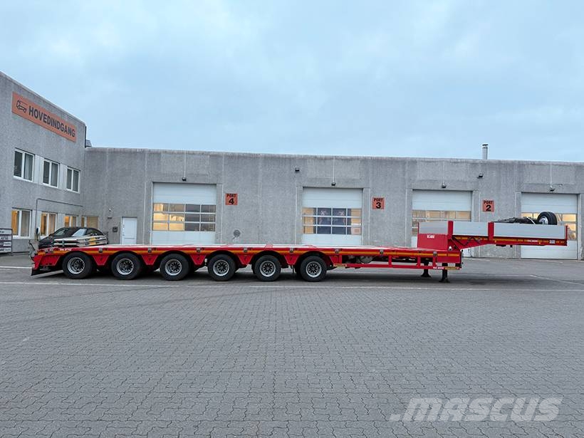 Faymonville 6 axle Extendable / Ausziehbarer auflieger Semirimorchio a pianale
