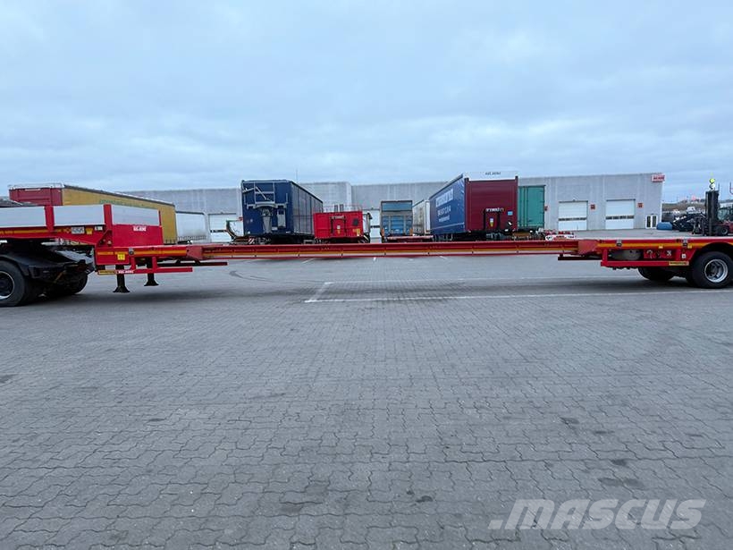 Faymonville 6 axle Extendable / Ausziehbarer auflieger Semirimorchio a pianale