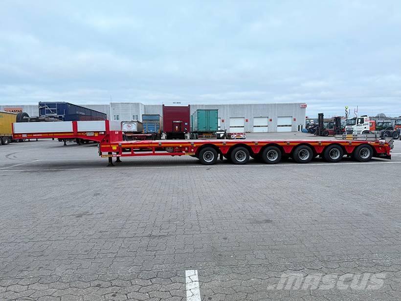 Faymonville 6 axle Extendable / Ausziehbarer auflieger Semirimorchio a pianale