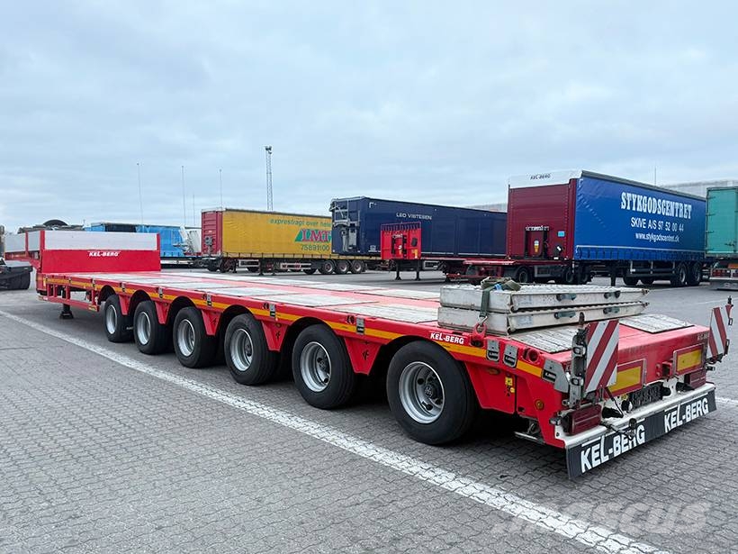 Faymonville 6 axle Extendable / Ausziehbarer auflieger Semirimorchio a pianale