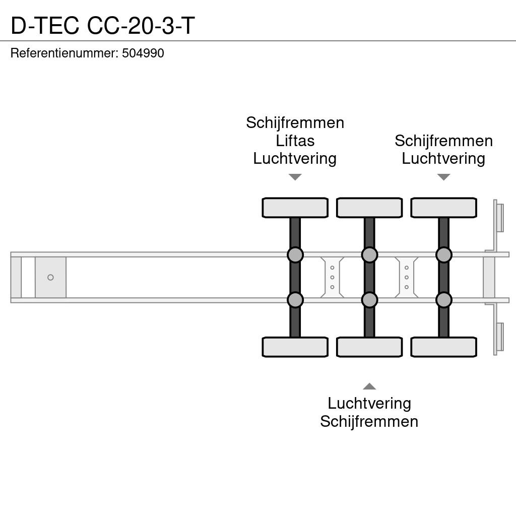 D-tec CC-20-3-T Andere Auflieger