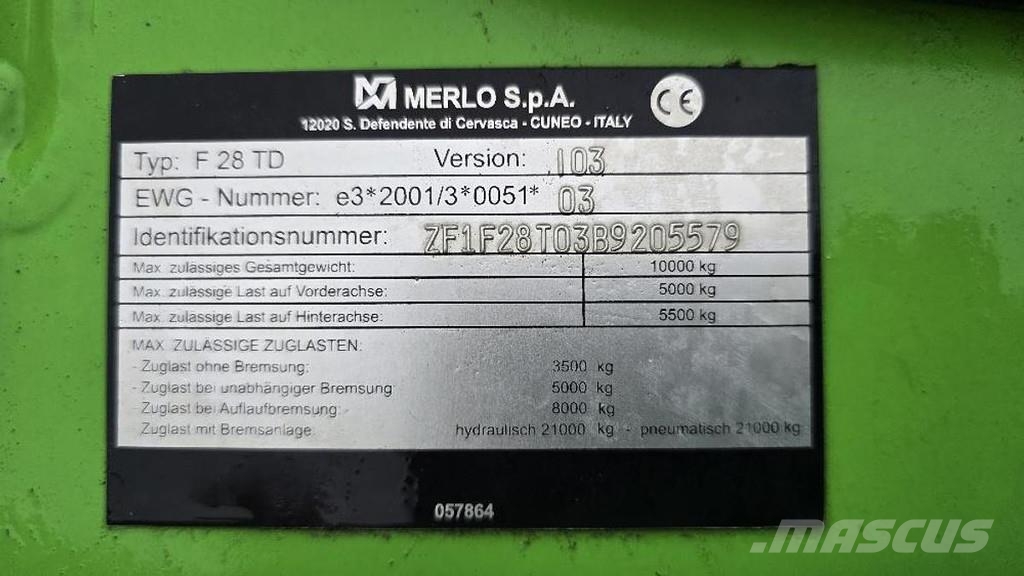 Merlo P41.7 Teleskoplader Ładowarki kołowe