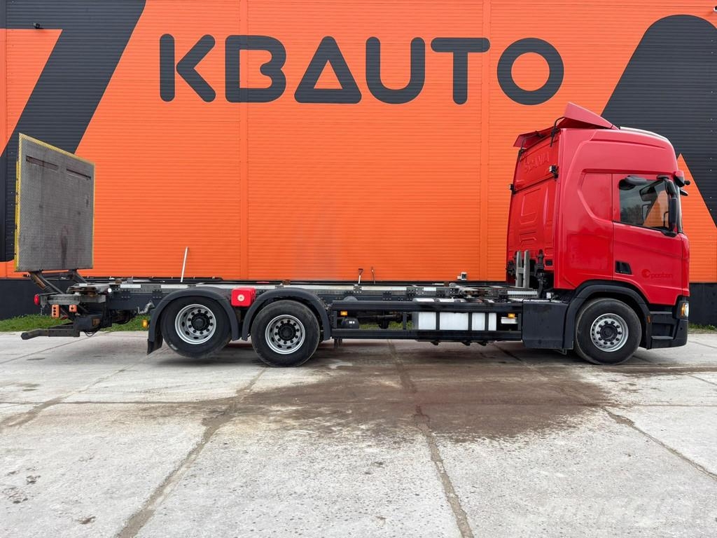 Scania R 500 6x2 RETARDER / DOUBLE BOGIE コンテナ、海コン車
