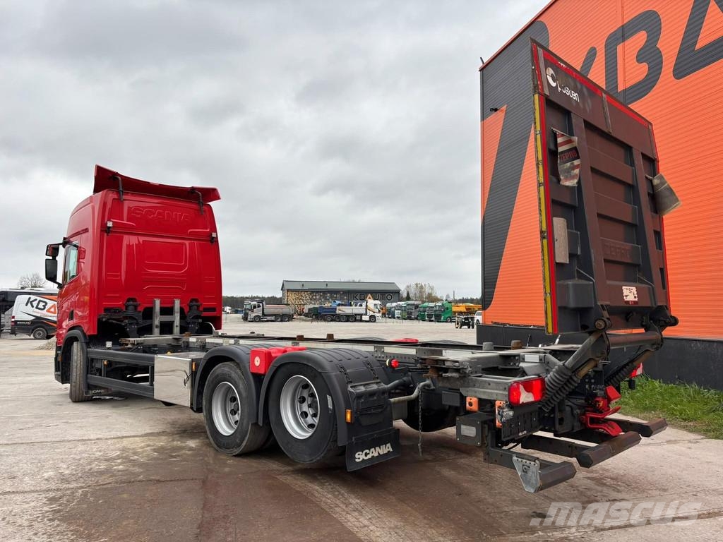 Scania R 500 6x2 RETARDER / DOUBLE BOGIE コンテナ、海コン車