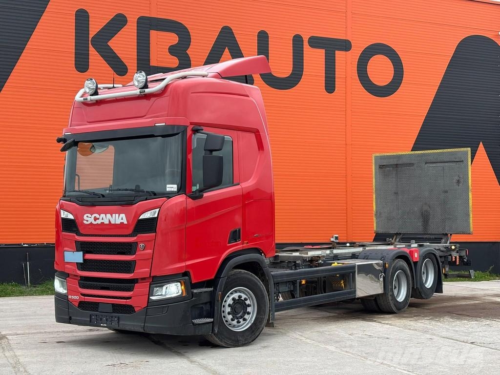 Scania R 500 6x2 RETARDER / DOUBLE BOGIE コンテナ、海コン車