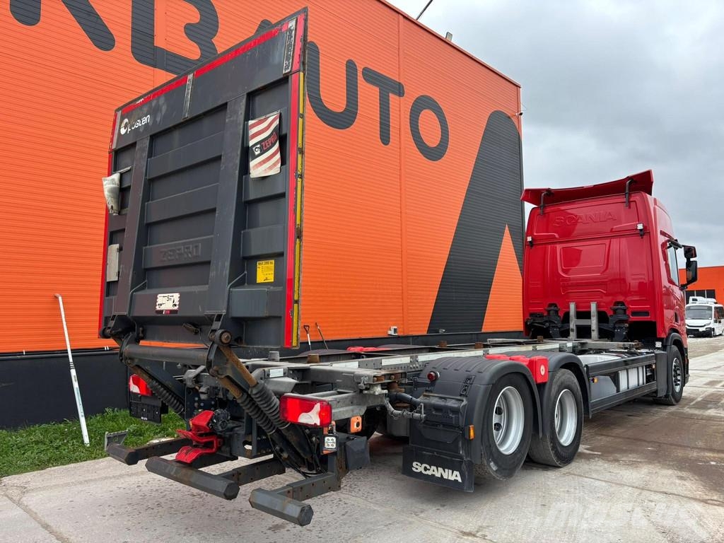 Scania R 500 6x2 RETARDER / DOUBLE BOGIE コンテナ、海コン車