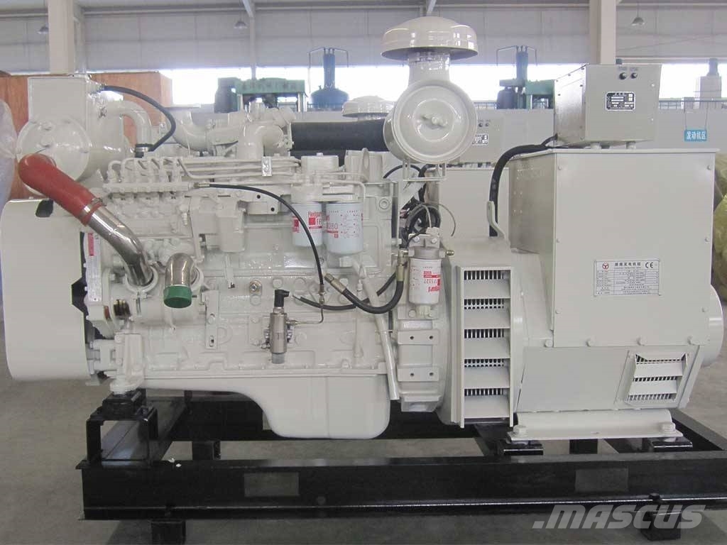 Cummins 215kw diesel generator motor for small pusher boat Marine engine units