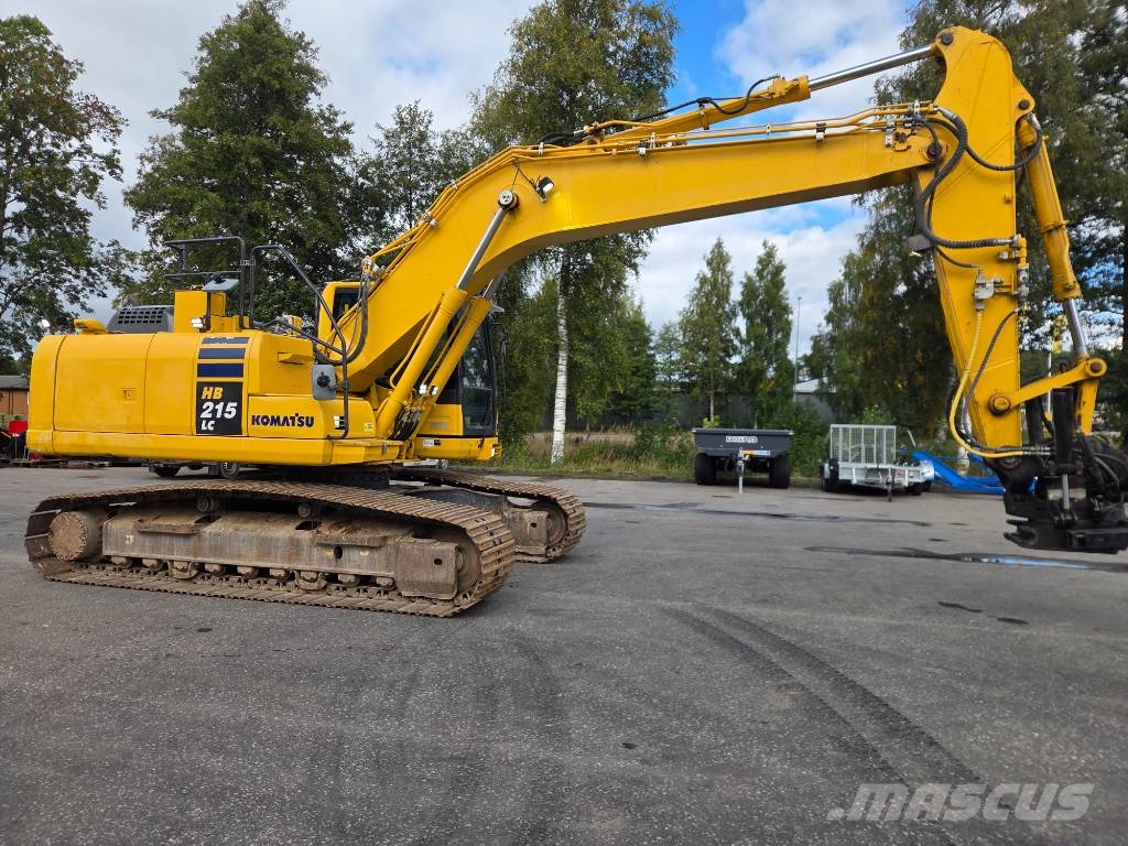 Komatsu HB 215 Hybrid Bagri goseničarji