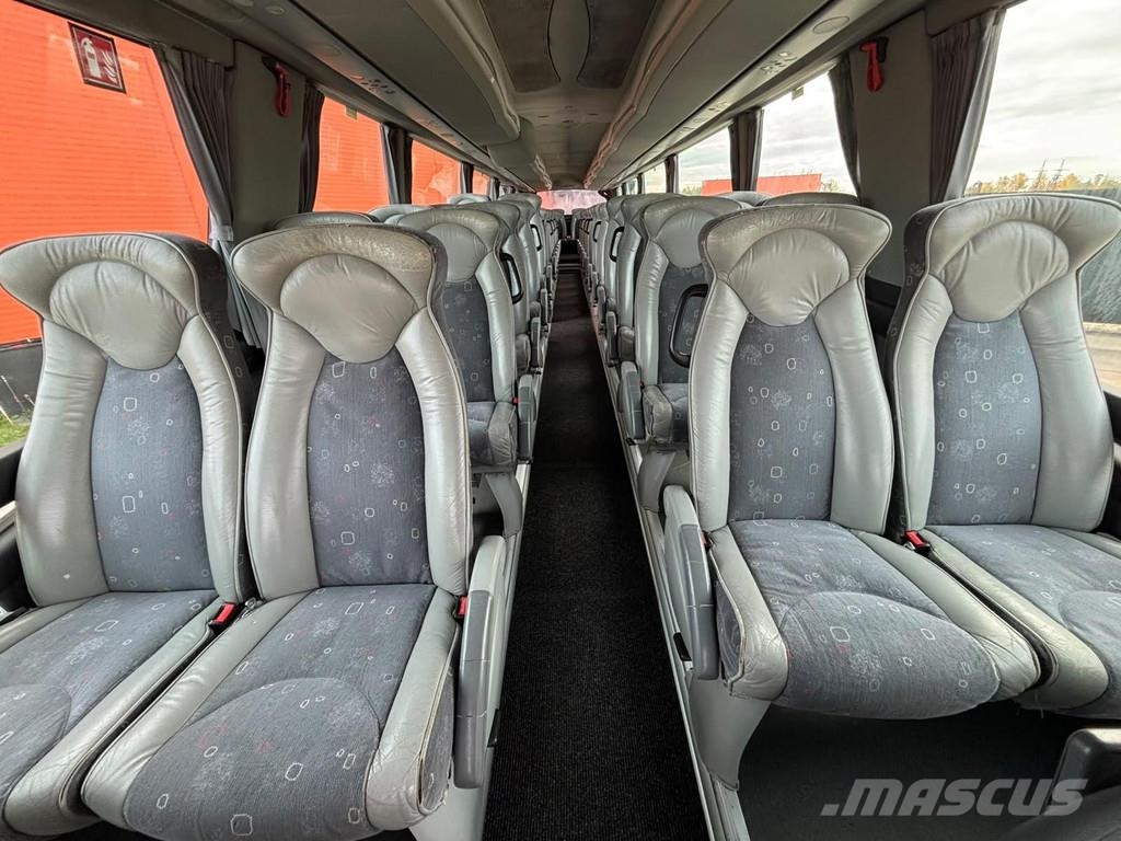 Scania K 124 Irizar 6x2 AC / AUXILIARY HEATING / WC Tūrisma autobusi
