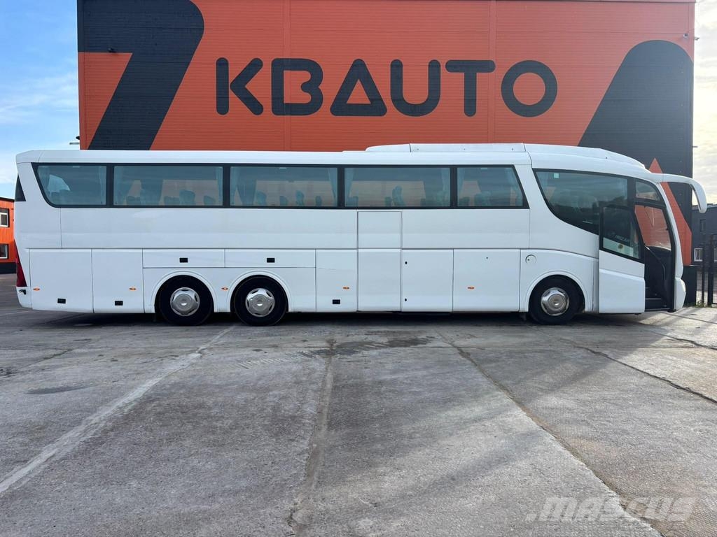 Scania K 124 Irizar 6x2 AC / AUXILIARY HEATING / WC Tūrisma autobusi